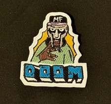 Parche MF Doom - Rap Snitches, Madvillain J Dilla 90s hip hop KMD, Viktor Vaughn