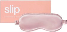 Slip Pure Silk Sleep Mask   Pink   100 Mulberry, Soft, Light-Blocking, Adjustab