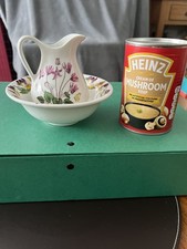 Portmeirion Botanic Garden Vintage Mini Ewer And Bowl Set