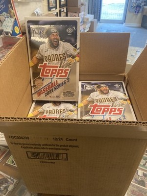 2021 Topps Series 2 Hobby Box Factory Sealed 1 Auto or Relic FRESH FROM CASE