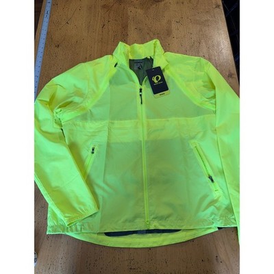 Pearl Izumi Quest Barrier XL Screaming Yellow Convertible Cycling Jacket Vest