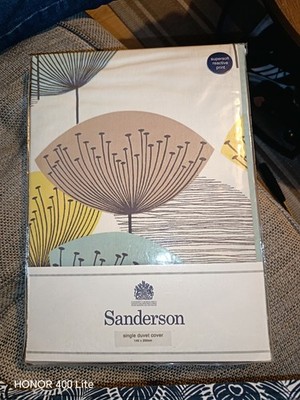 Sanderson Pusteblume Uhren Einzelner Bettbezug 200 Fadenzahl 100 % Baumwolle