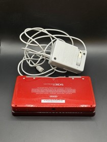 Nintendo 3DS Handheld System Flame Red Working