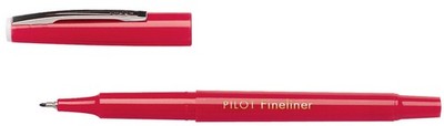 PILOT Fineliner SW-PPF extrafein Tinte & Schaft: rot