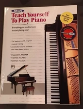Alfred's Teach Yourself to Play Piano Everything You Need to Know 96 pgs, w/ CD