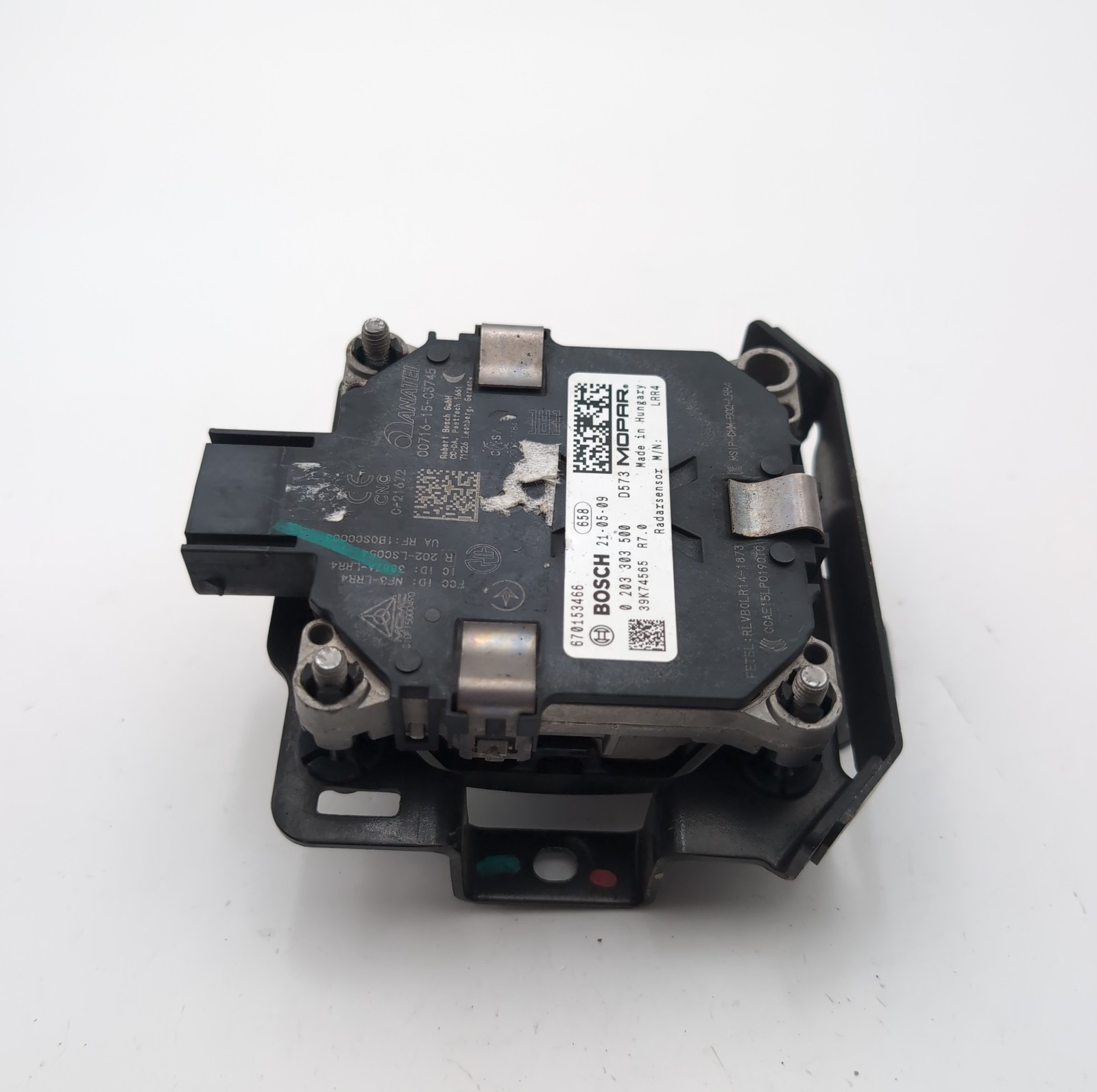2021 2022 2023 Maserati Ghibli Levante Cruise Control Radar Sensor 670153466
