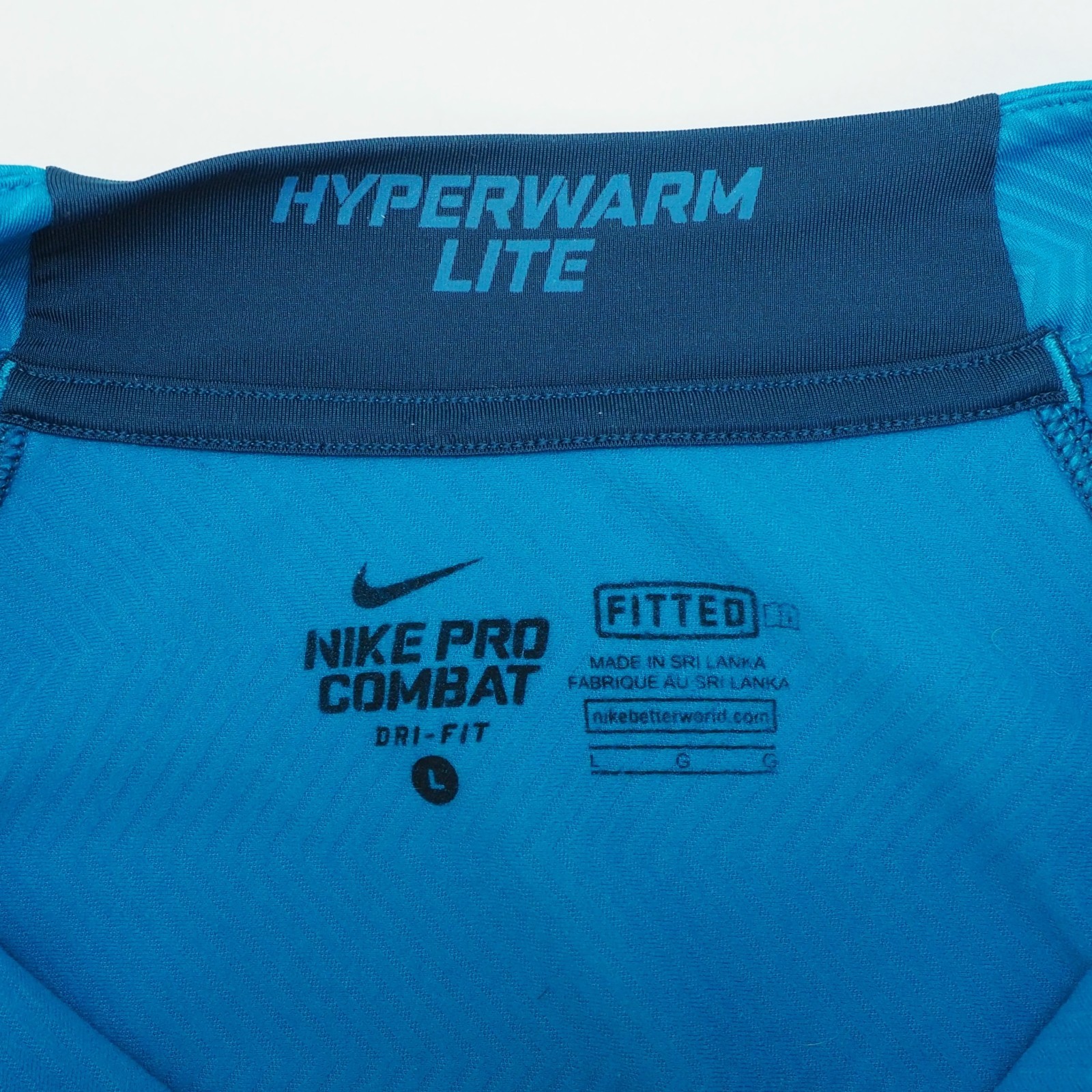 Nike Pro Combat Hyperwarm Lite Pullover Shirt Men… - image 4