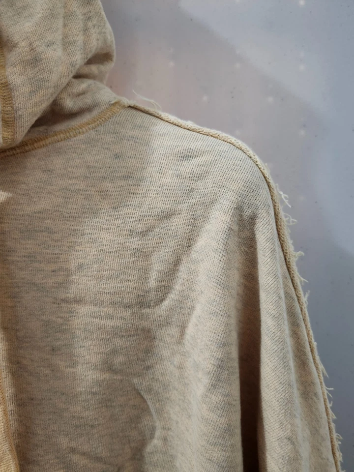 Sudadera Free People Movement para mujer S entrecruzada con capucha pulóver de gran tamaño Foto 4 de 4