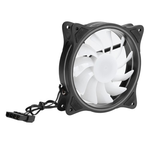 Chassis Cooling Fan Black 11 Blades Large Air Volume Low Noise Desktop Compu NEW - Afbeelding 3 van 12