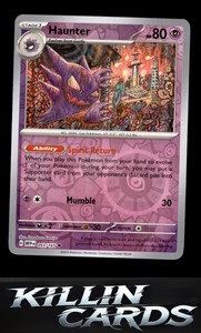 Haunter 093/165 Pokemon Uncommon SV: Scarlet & Violet 151 Card NM