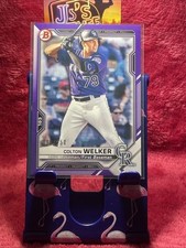 2021 Bowman - Prospects Colton Welker #BP-15 Purple Border*color match/250 (RC) 