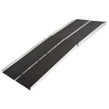 7&rsquo; Portable Wheelchair Ramp for Home Steps & Entry, 600 lb Capacity, Folding, N
