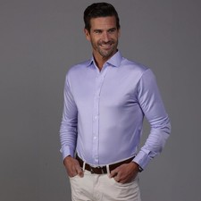 Collars Co. NWT Quattro Flex Dress Shirt with Semi-Spread Collar - Size Small