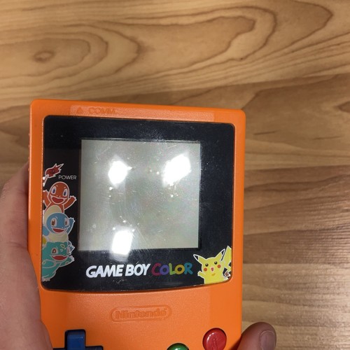 Nintendo Game Boy Color Pokemon Center 3rd Anniversary Edition- Orange Working - Picture 2 of 17