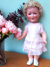 19" Porzellanfabrik Burggrub Princess Elizabeth Bisque Head Antique Doll c1926