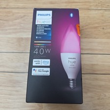 Philips Hue 40W E12 Candle  White & Color Sma...