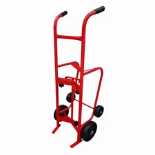 Milwaukee Hand Truck 55 Gallon 4 Wheel Steel Drum Truck/dispenser