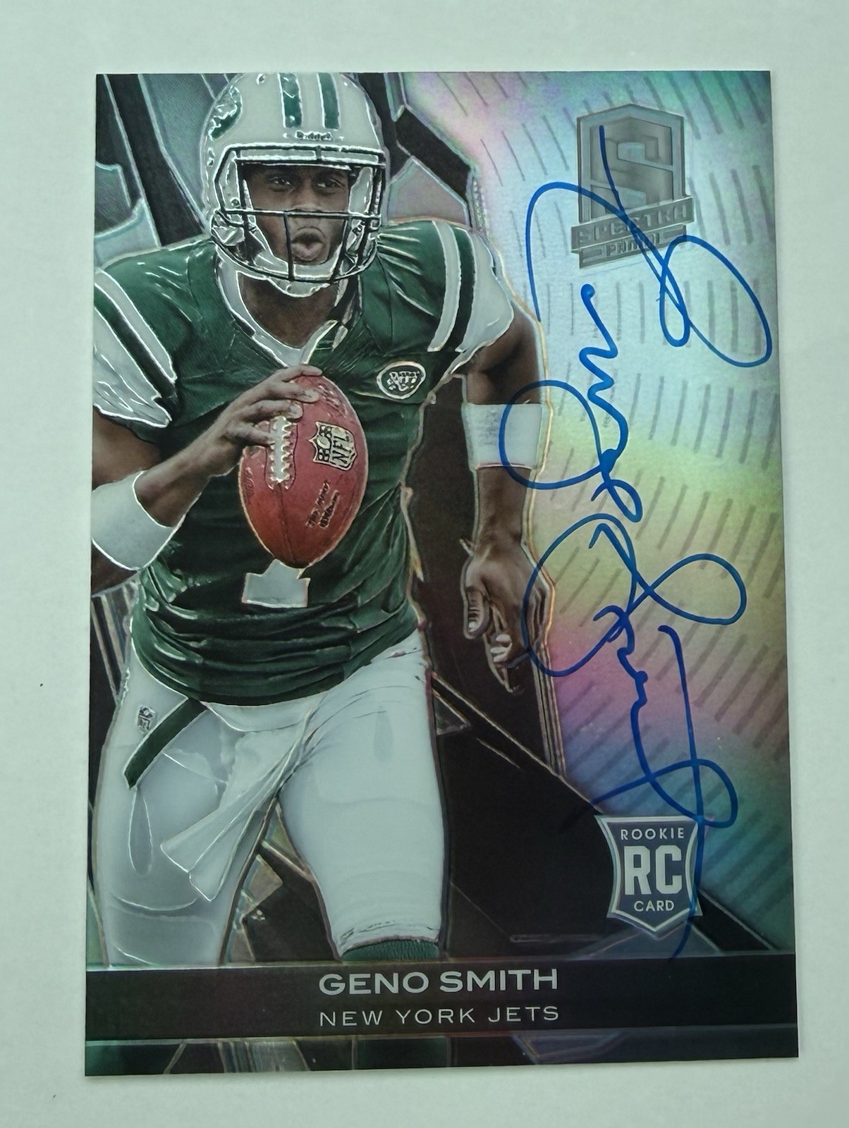 2013 Panini Spectra- Geno Smith RC Autograph /99 NFL Jets