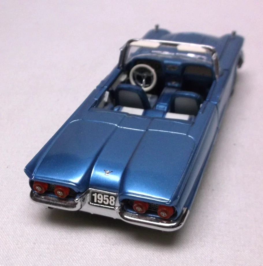Franklin Mint 1958 Ford T-Bird Convertible 1:43 Scale Diecast - Image 3 of 4