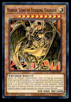 Hamon, Lord of Striking Thunder Structure Deck: Legend of the Crystal Beasts SDC