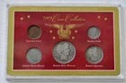 U.S. COMMEMORATIVE GALLERY - 1909 COIN COLLECTION..Note..Box is damaged..!