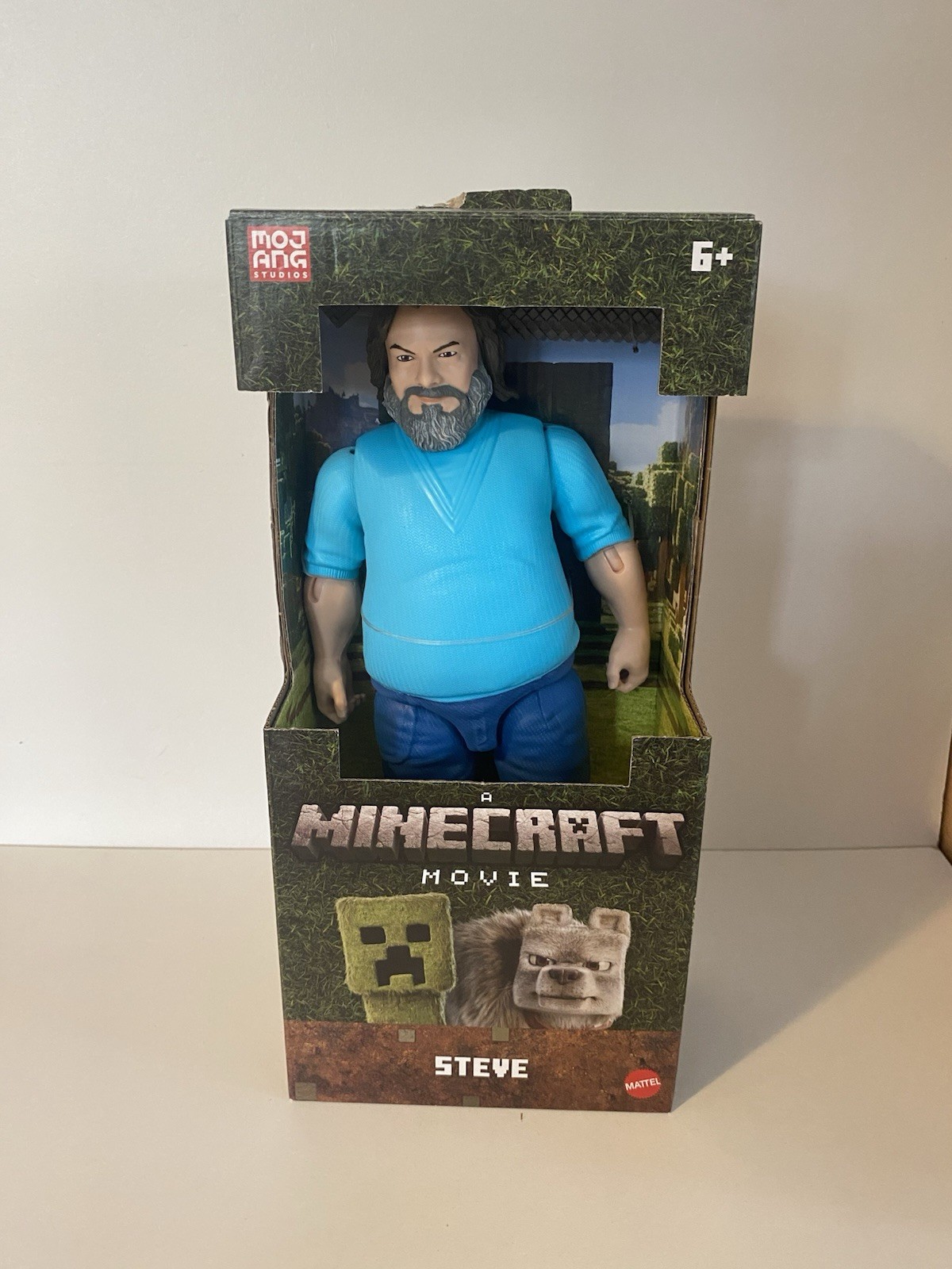 Mattel Minecraft Large Scale Action Figure 12 Inch Posable Steve Toy Collectable