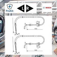 2x Bosch Seilzug, Feststellbremse Links, Rechts für Mini MINI MINI Cabriolet