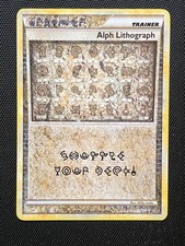 Alph Lithograph #TWO (LP) HGSS2: Unleashed Secret Rare Pokemon TCG on eBay