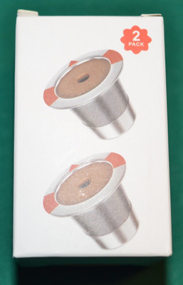 2 Pack K Cup Reusable Coffee Pods for Keurig: Stainless Steel Refillable K Cup *