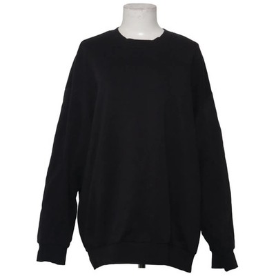 Bershka, Sweatshirt, Größe: L, Schwarz, Baumwolle/Elasthan/Polyester #cWF
