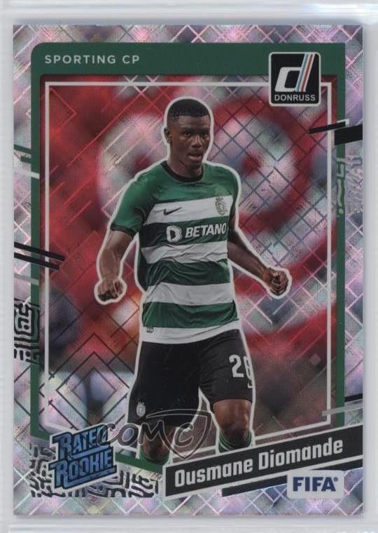 2023-24 Panini Donruss FIFA Rated Diamond Ousmane Diomande #190 Rookie RC 0i1b