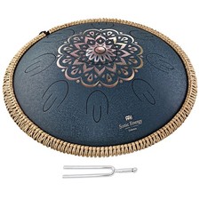 MEINL Sonic Energy OSTD2NBE Steel Tongue Drum mit keepdrum Stimmgabel