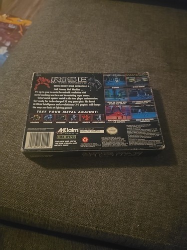 Carro auténtico Rise of the Robots (Super Nintendo SNES, 1994) - PROBADO FUNCIONA - Imagen 2 de 7