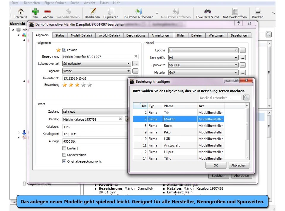 Stecotec Modellbahn-Verwaltung 2017 [CD-VERSION] Software / Programm f. Sammler - Bild 4 von 4