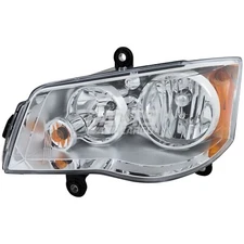 New Fits 2008-20 Dodge Grand Caravan CH2502192 Left Halogen Headlight Assembly