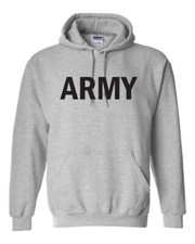 ARMY Hoody Hoodie hooded sweat shirt Military