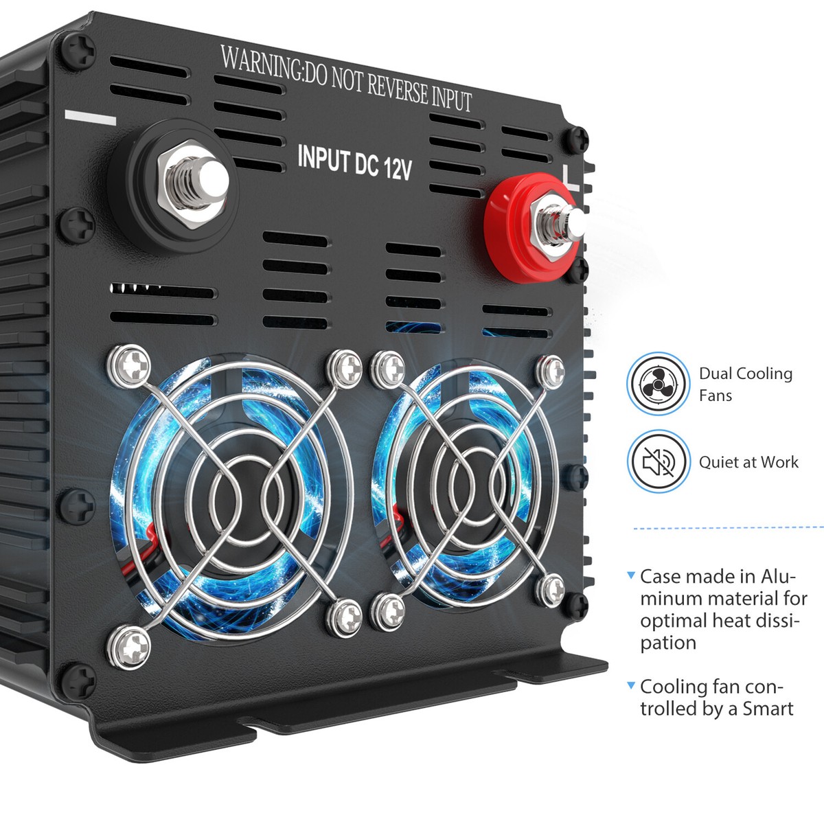 Onduleur Solaire EDECOA CONVERTISSEUR PUR Sinus 12V 220V Onduleur 3500W Inverter Télécommande LCD EUR 349,99 - FR Micro Onduleur Deye