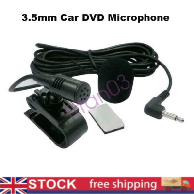 Pioneer In Car CD DVD Microphone Bluetooth Hands Free Stereo Interface 3.5mm Mic