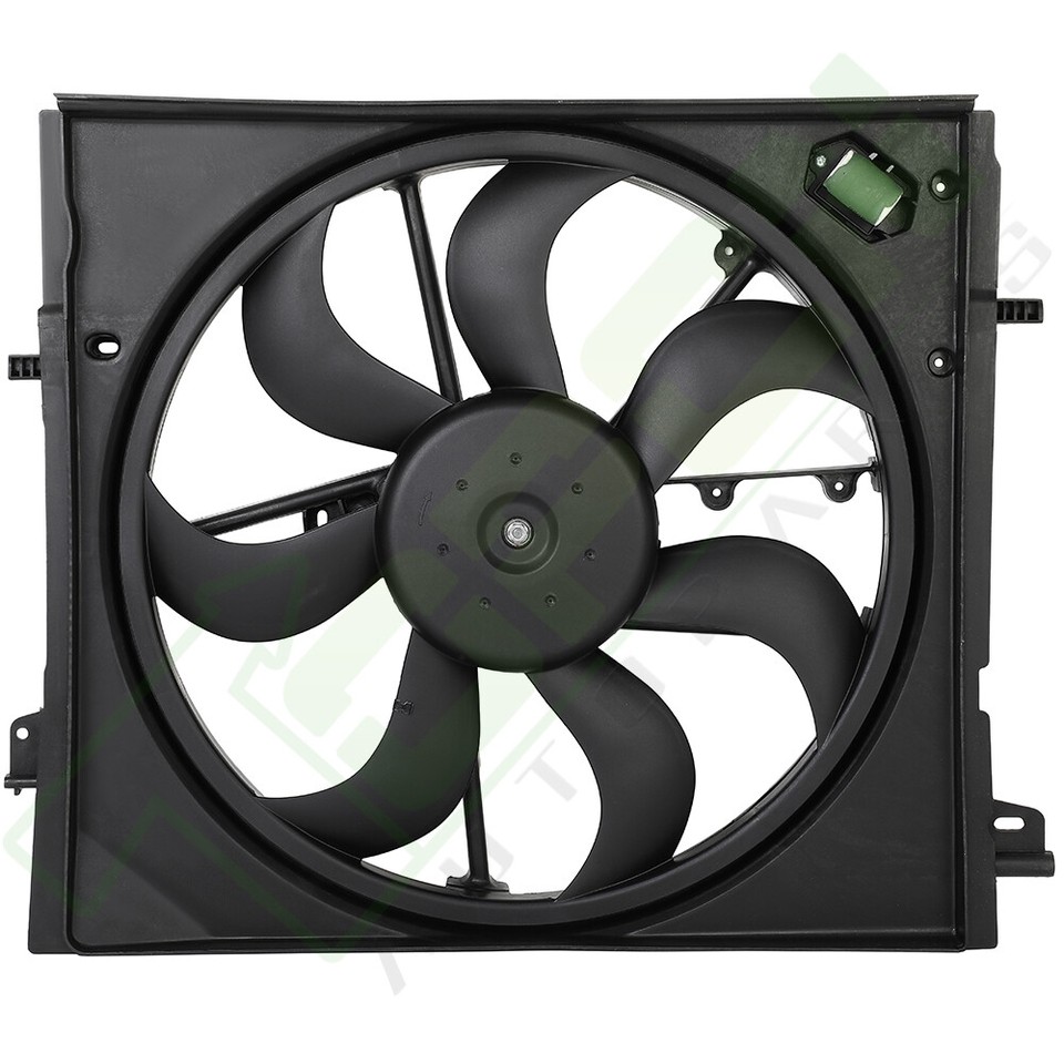 Fan Model Rouge Radiator Cooling Fan Assembly For 2017-2021 2022 Nissan Rogue Sport ...