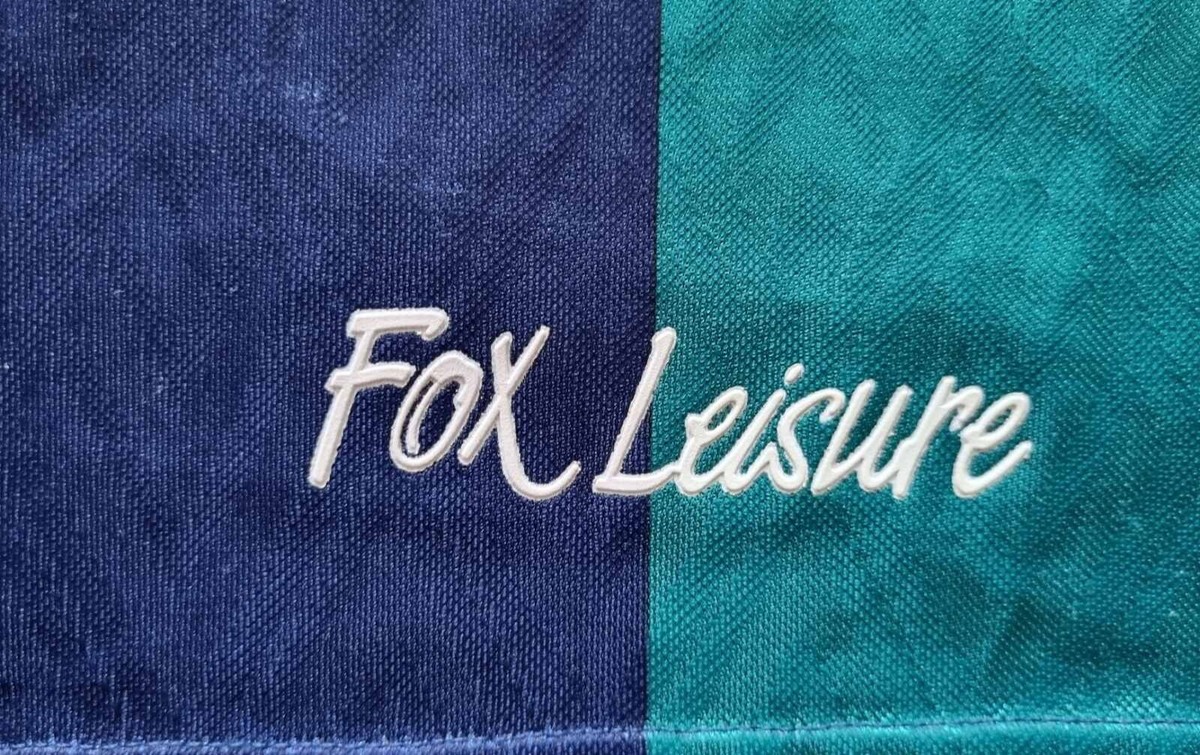 [希少]レスター・シティ 94/95/96 Leicester City 1995 - 1996 Third football FOX rare shirt