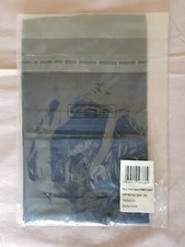 A Simon Jersey Navy Blue Short Apron With Pocket - NEW