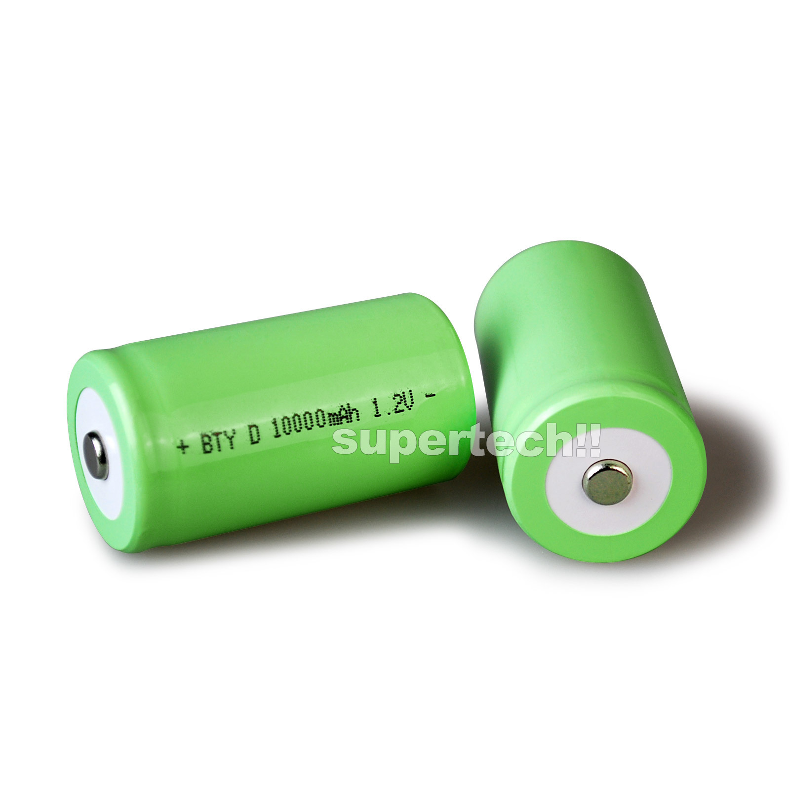 4x 10000mah D Size NIMH Rechargeable Cell Battery 10000mah NIMH