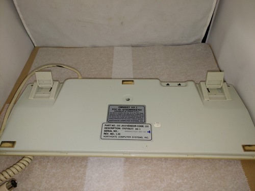 Vtg Northgate Omnikey 101 I Rev 1.02 Keyboard - White ALPS Switches (Untested) - Picture 5 of 7