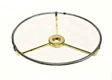 10" Top BRASS-PLATED spider to make lamp shades