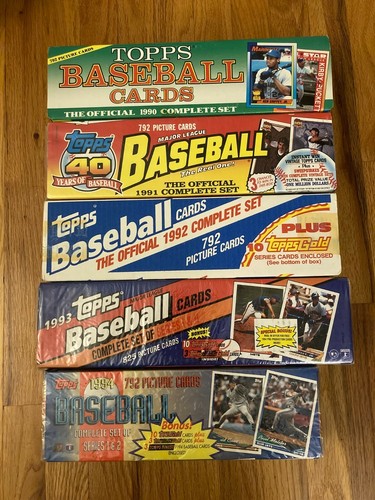 1992 Topps Traded Baseball Card Set - 132 Cards Factory Sealed With Rookie Cards