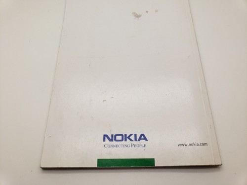 New/Old Stock English NOKIA 6230i Mobile Phone User Manual Guide UK3POST - 第 5/5 張圖片