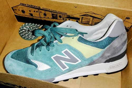 Size 10 - New Balance 577 ETB Made in England/ English Tender Pack - Sea Glass - Picture 7 of 21