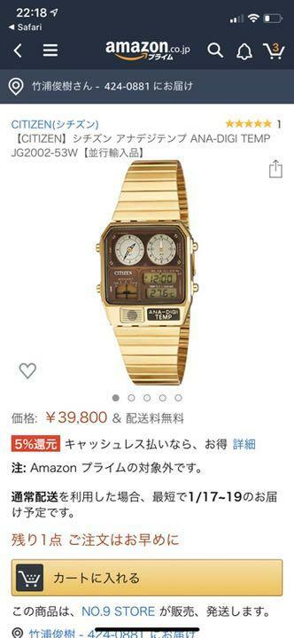 Citizen Ana Digi Temp Kupit V Amerike Lot