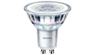 Philips LED GU10 Dim/Non-Dim, 35w, 50w, 65w, 2700K, 3000K, 4000K, 6400K, Bulbs - Image 1 of 4