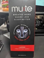 Rhinomed Mute Nasal Dilator 3 Pack Size Large New 05/2027